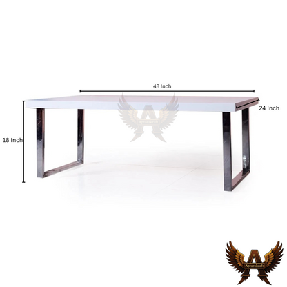 Contempo White Coffee Table